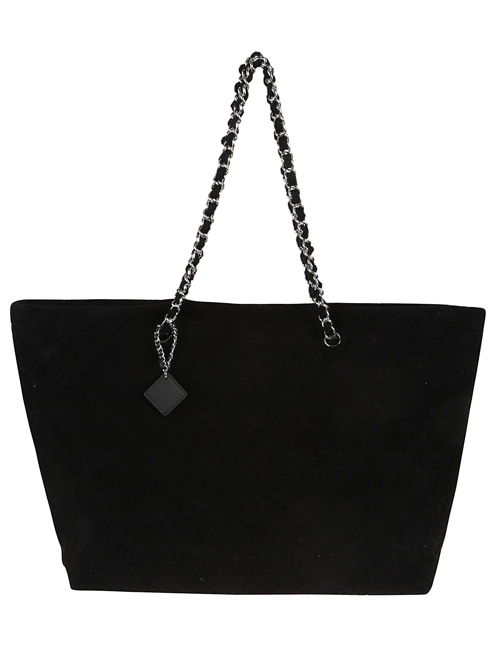 tory burch ella terry chain tote