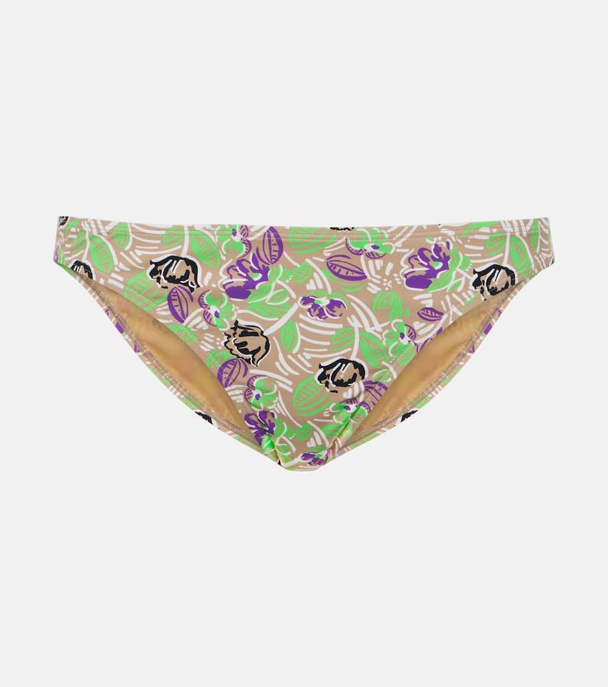 tory burch floral bikini bottoms