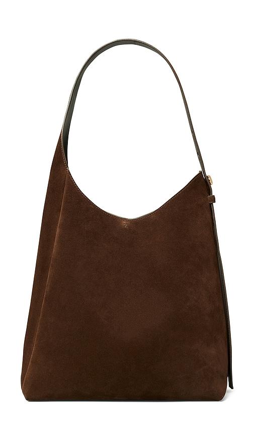 tory burch hobo bag in chocolate.