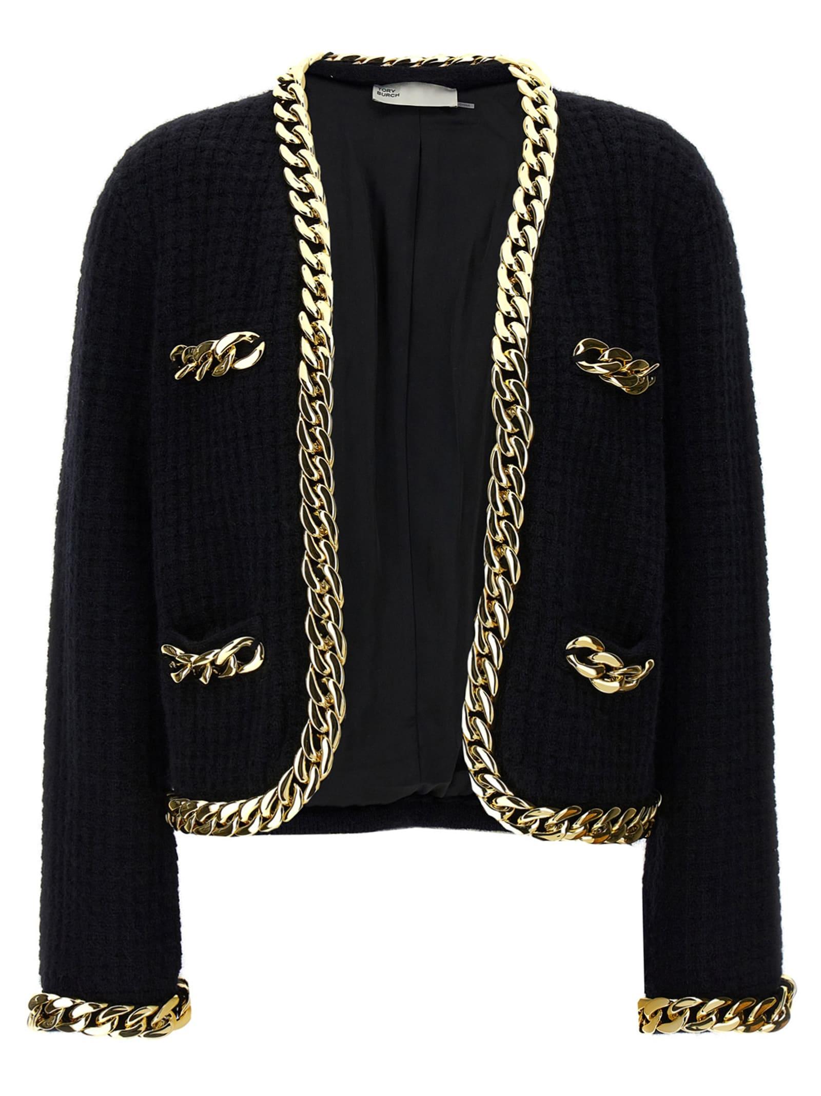 tory burch kendra chain blazer