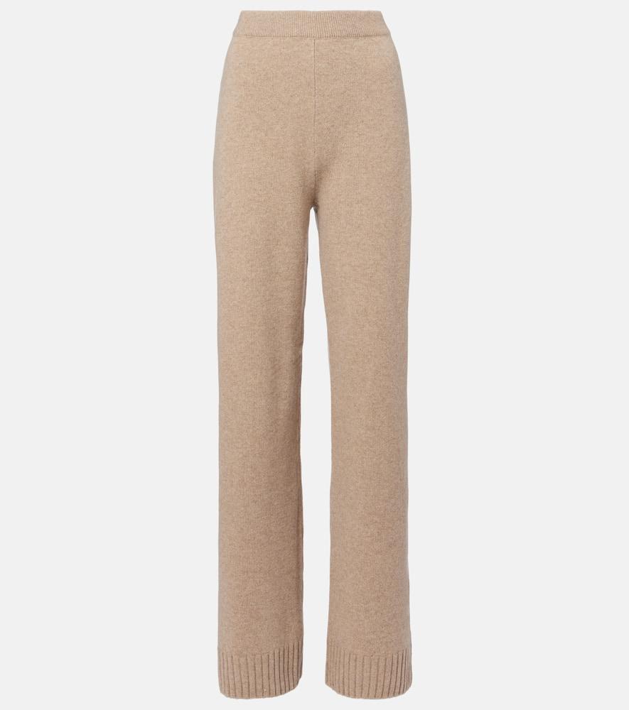 tory burch knitted wool sweatpants