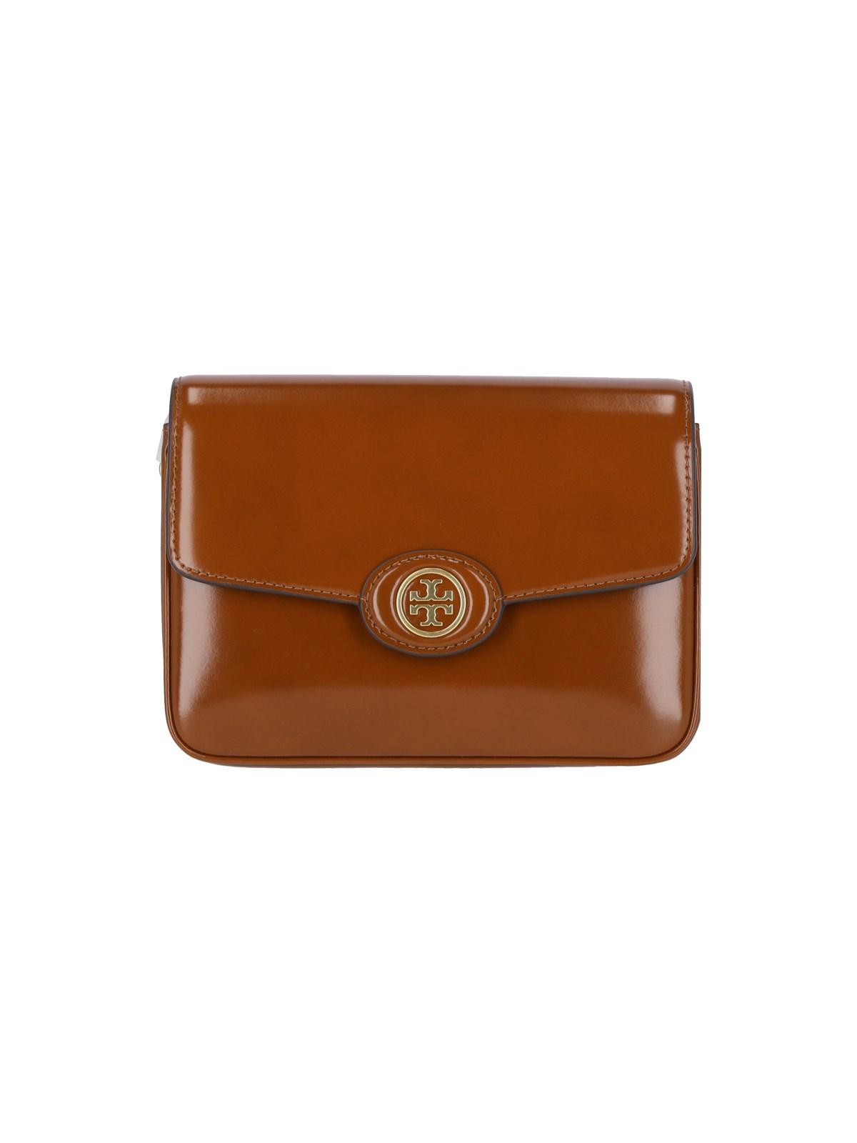 tory burch logo shoulder bag