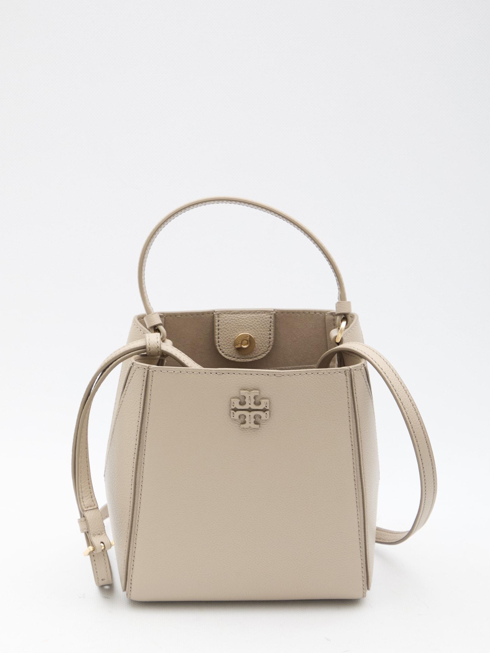 tory burch mcgraw small bucket bag