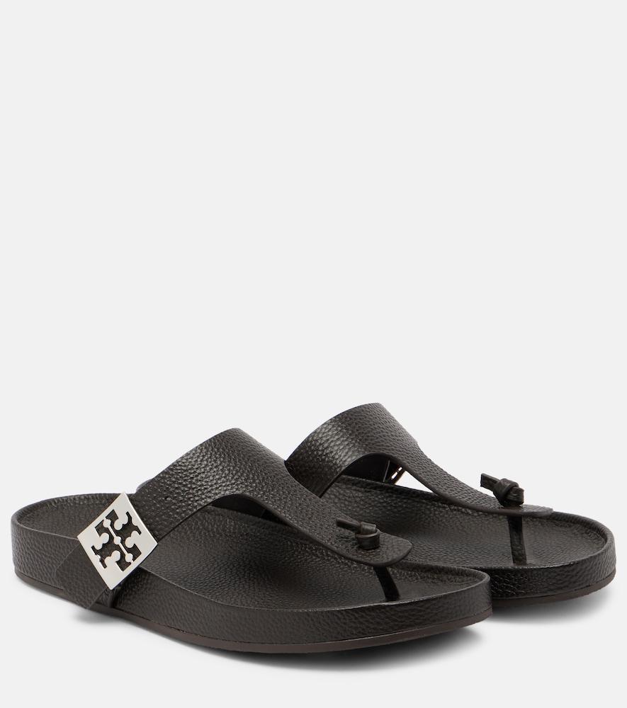 tory burch mellow leather thong sandals