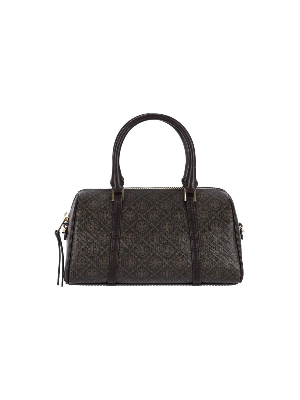 tory burch mini barrel t monogram shoulder bag