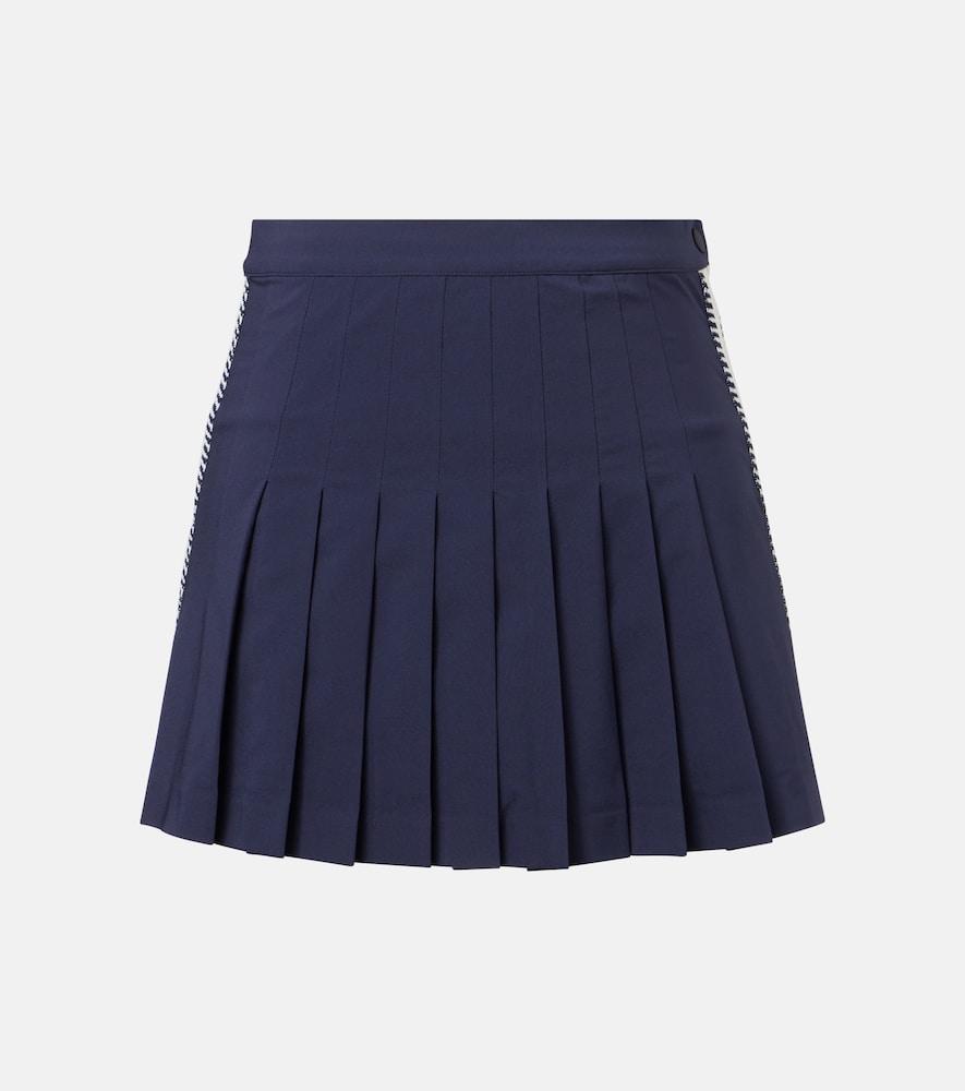 tory burch pleated twill tennis skirt