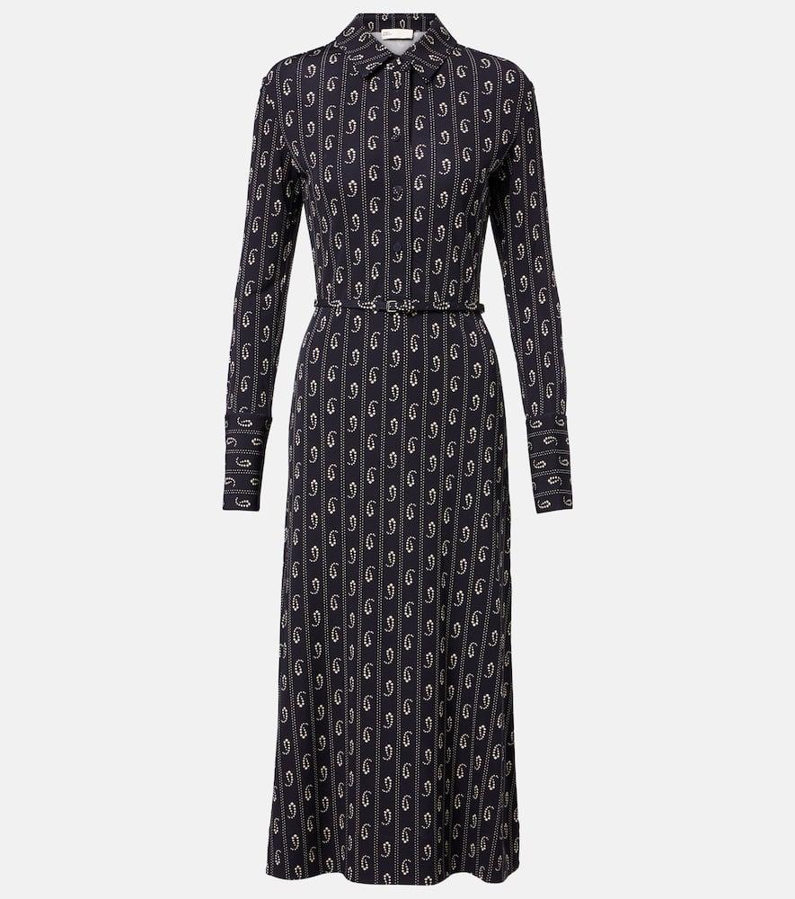 tory burch printed polo dress