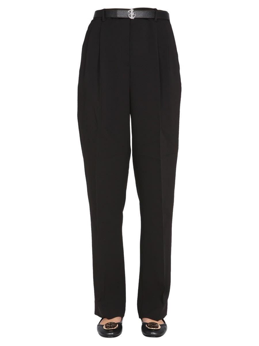 tory burch regular fit trousers