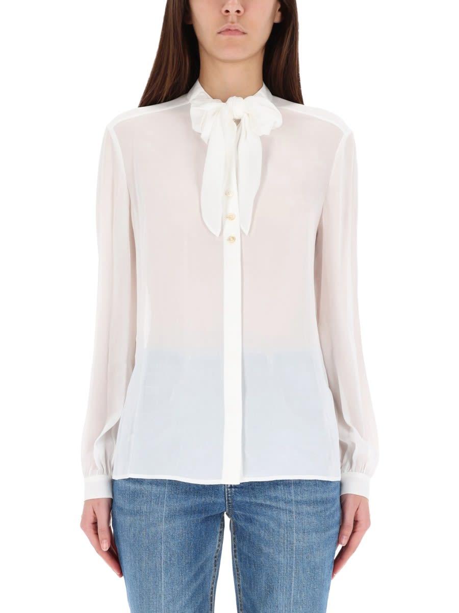tory burch shirt with bow