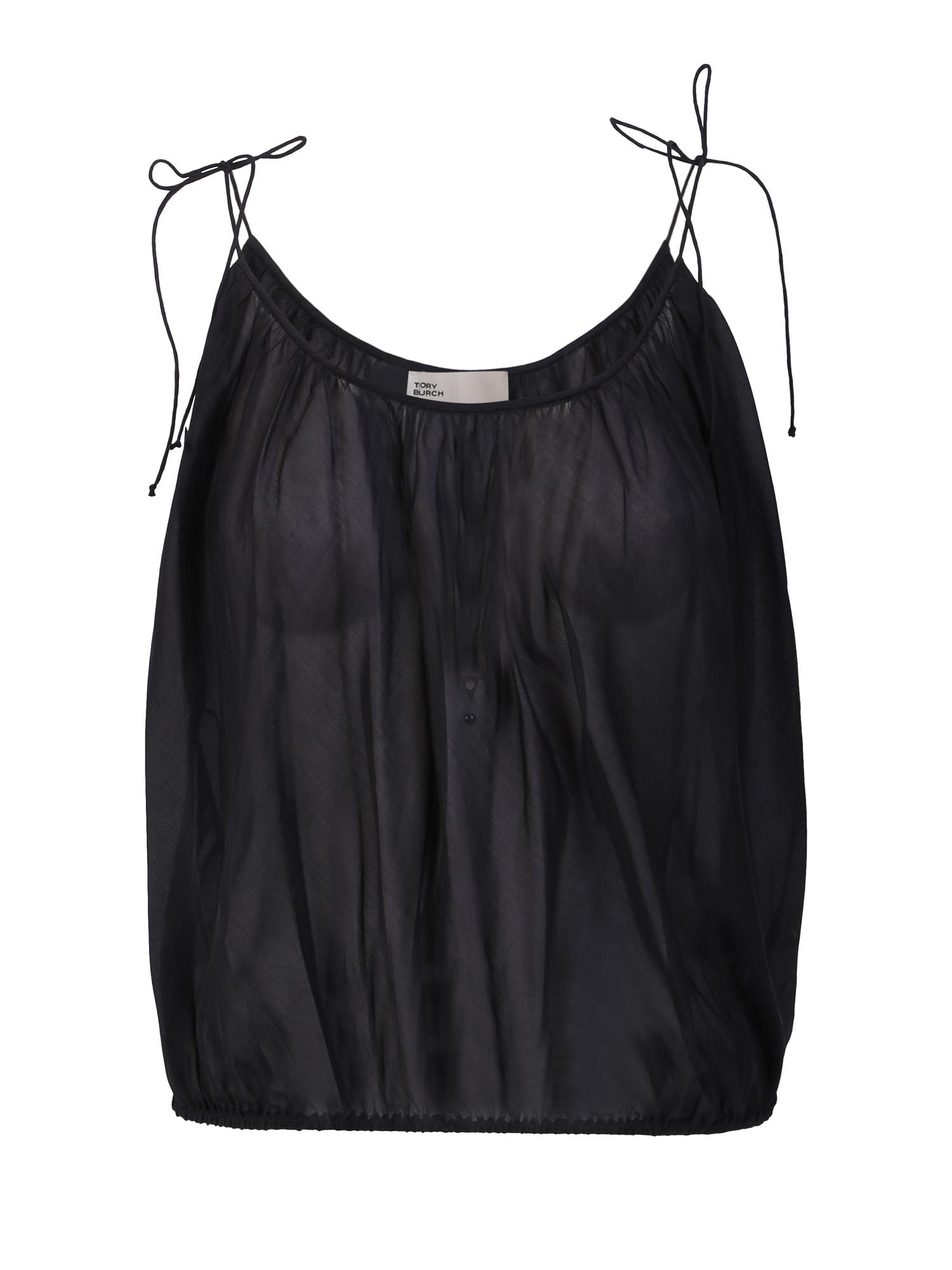 tory burch shoulder tie top
