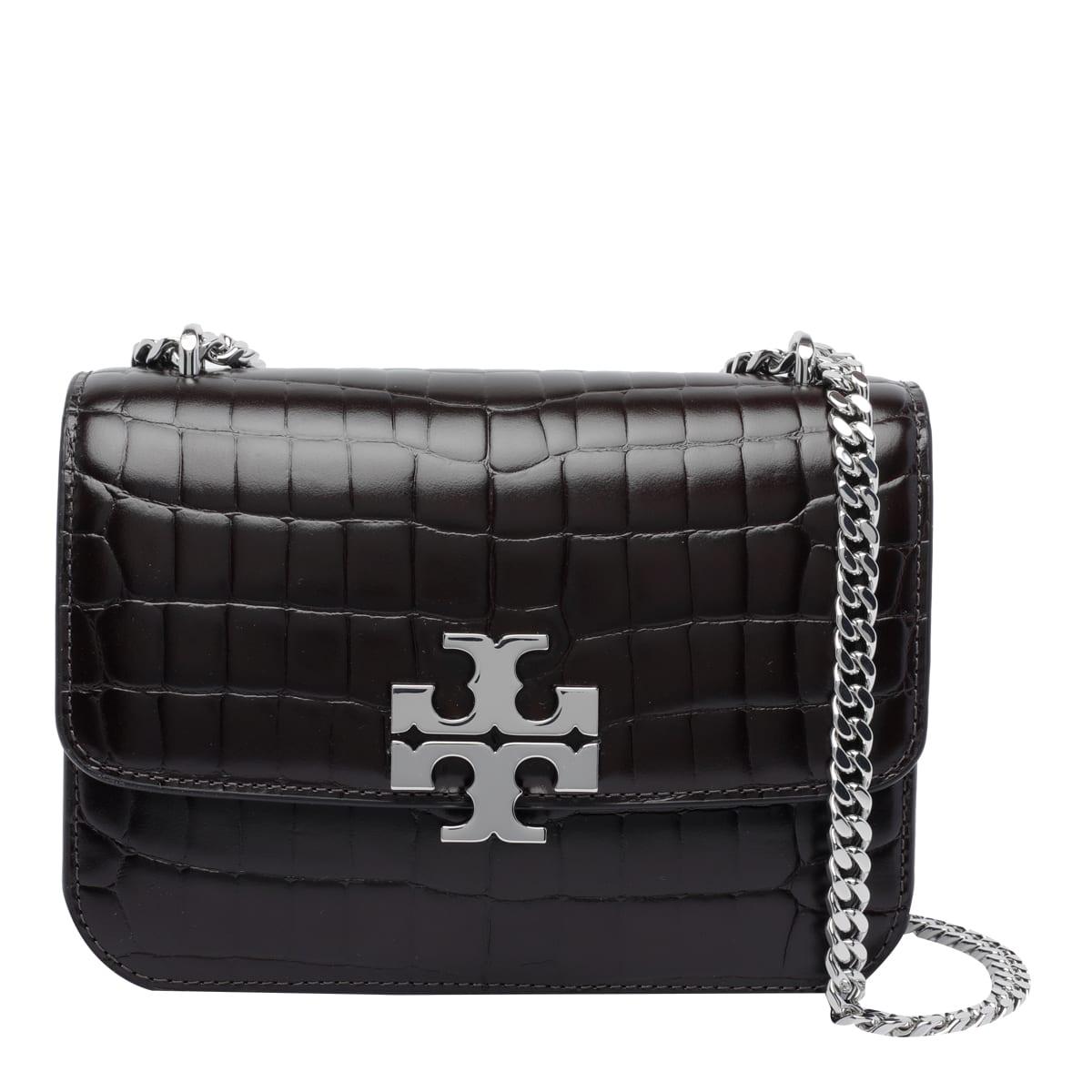 tory burch small eleanor croc convertible shoulder bag