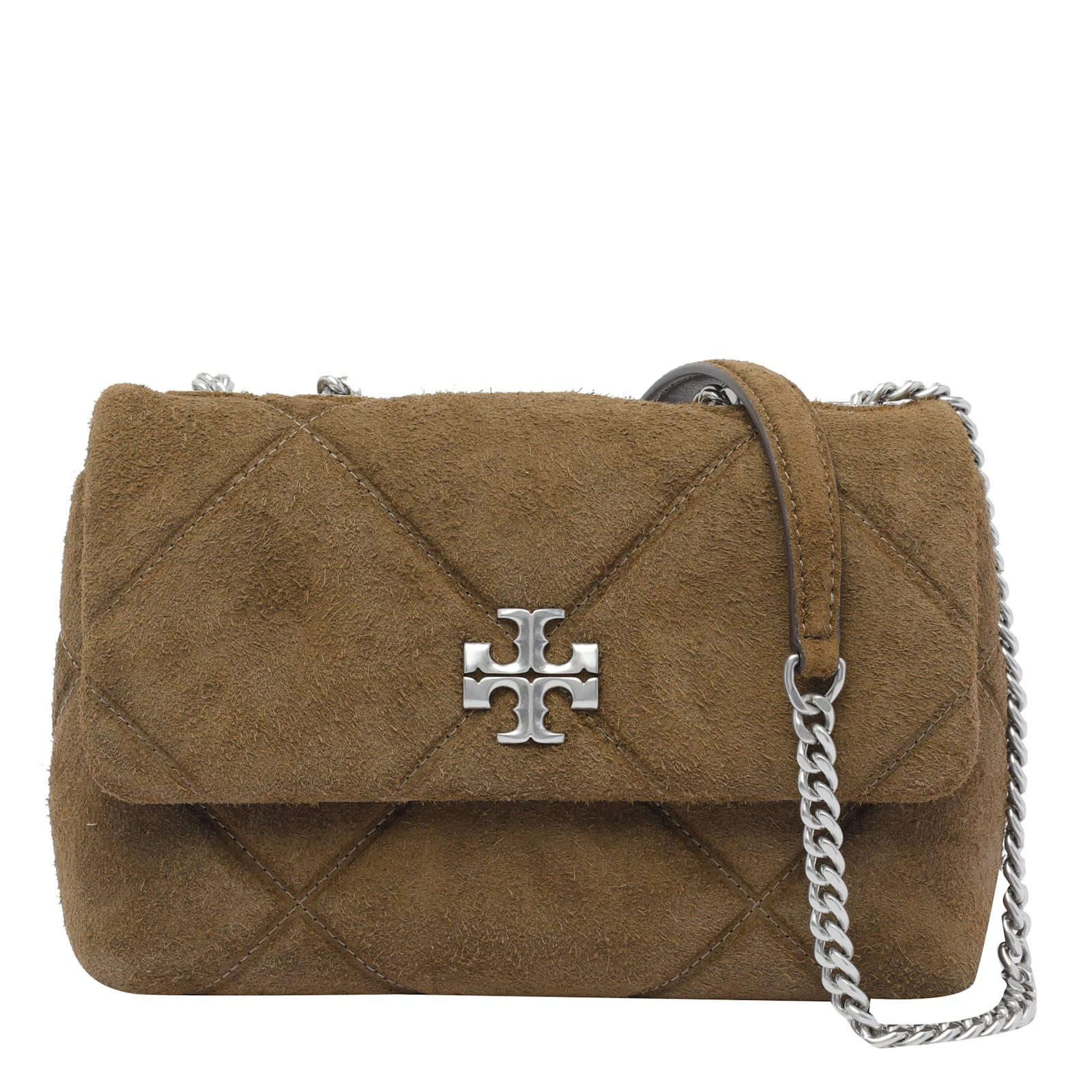 tory burch small kira diamond quilted convertible suede shoulder bag