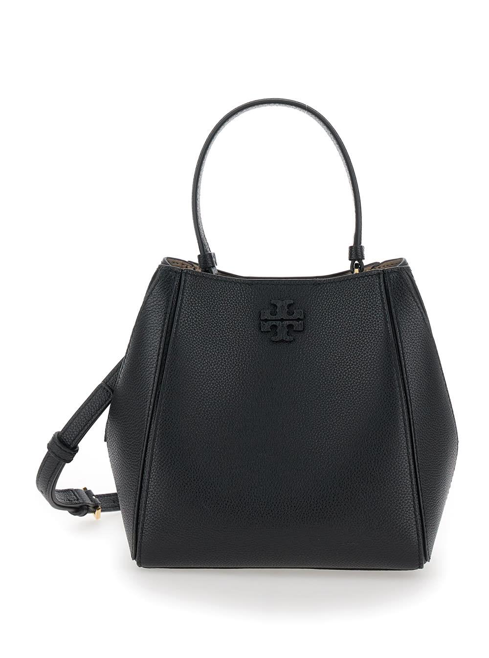 tory burch small mccgraw bucket bag
