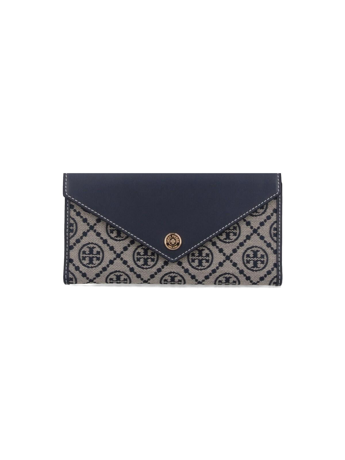 tory burch trifold wallet "t monogram"