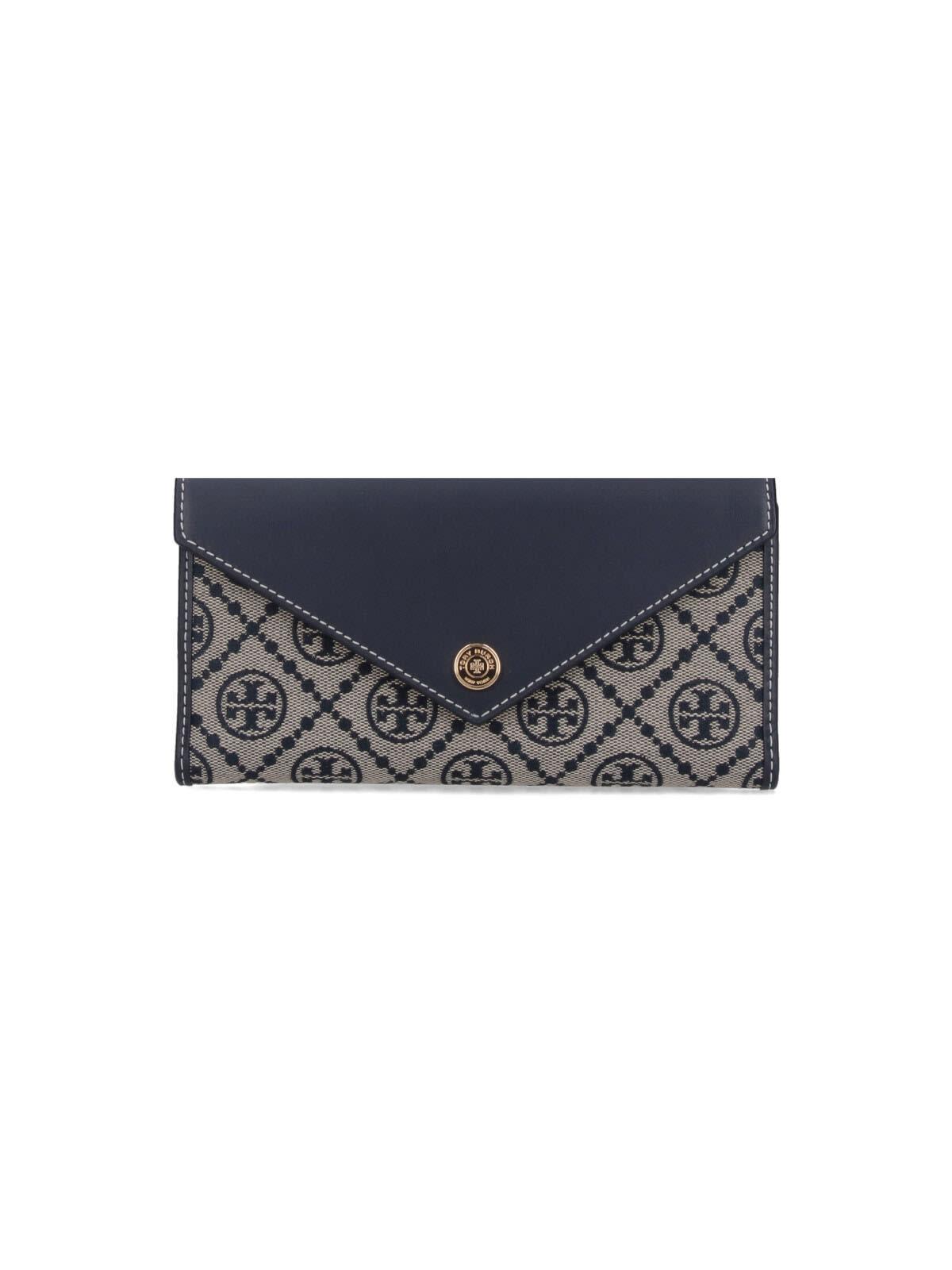 tory burch trifold wallet t monogram