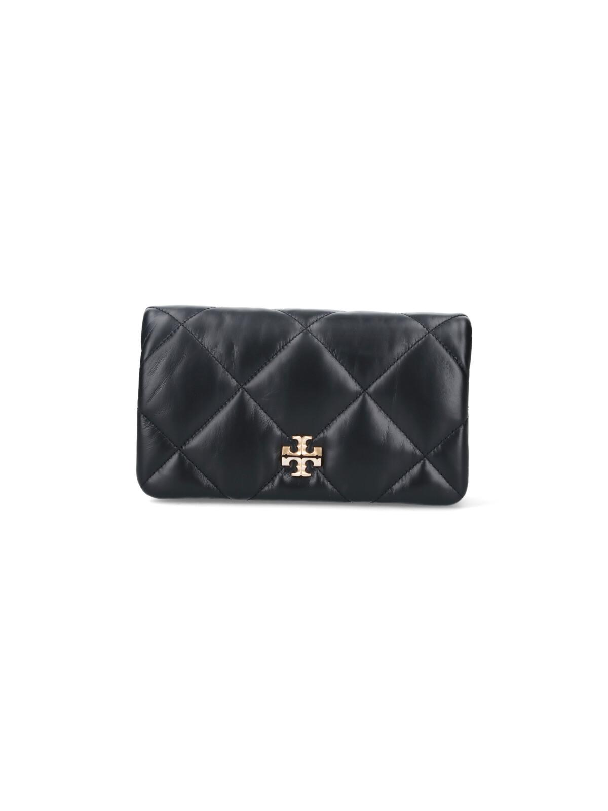 tory burch wallets black body: cow leather - women