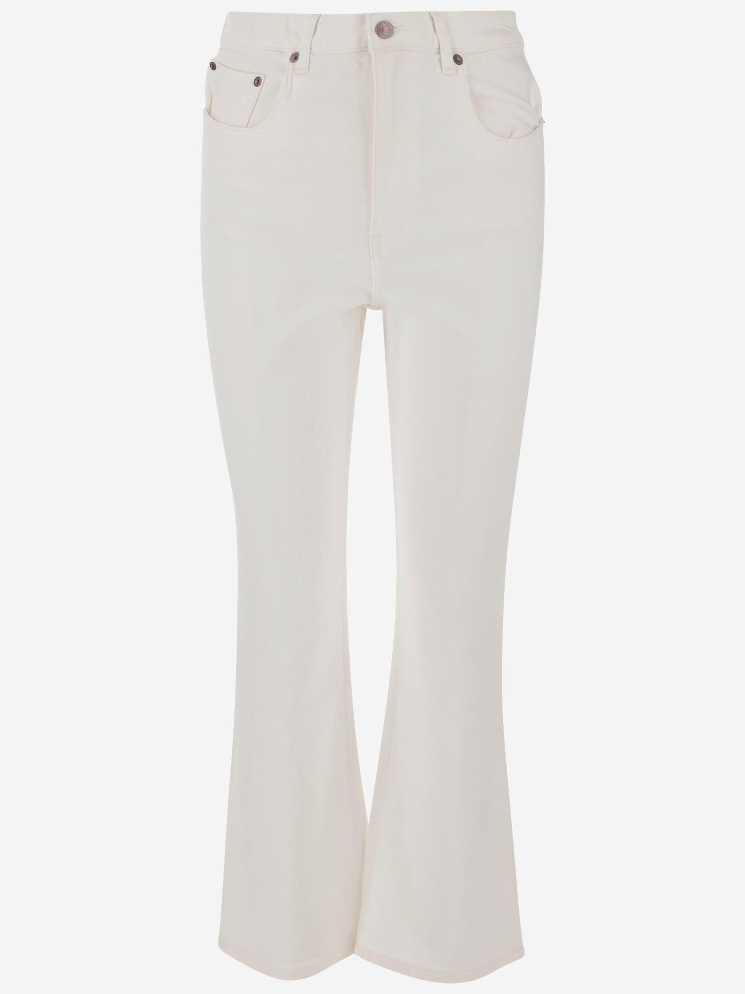 tory burch white stretch denim jeans