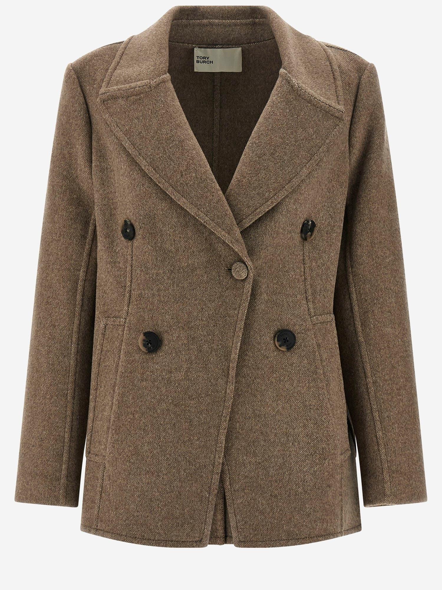 tory burch wool coat