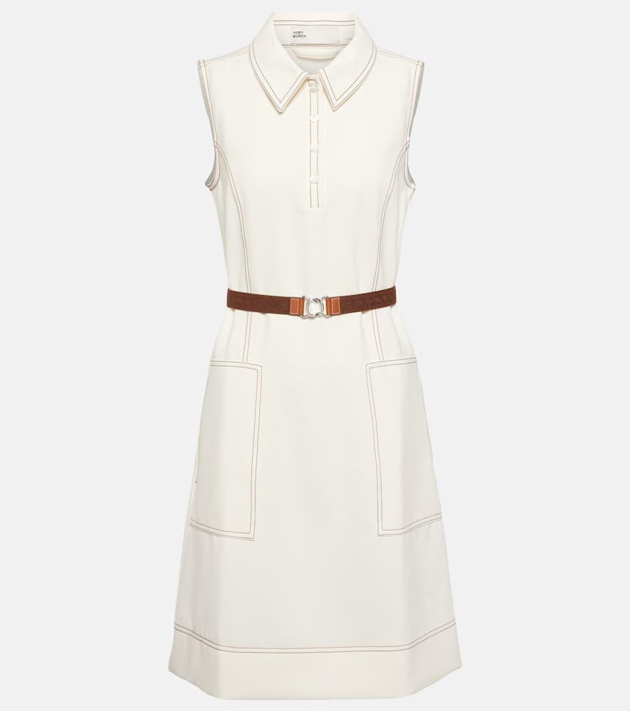 tory sport belted sleeveless polo dress