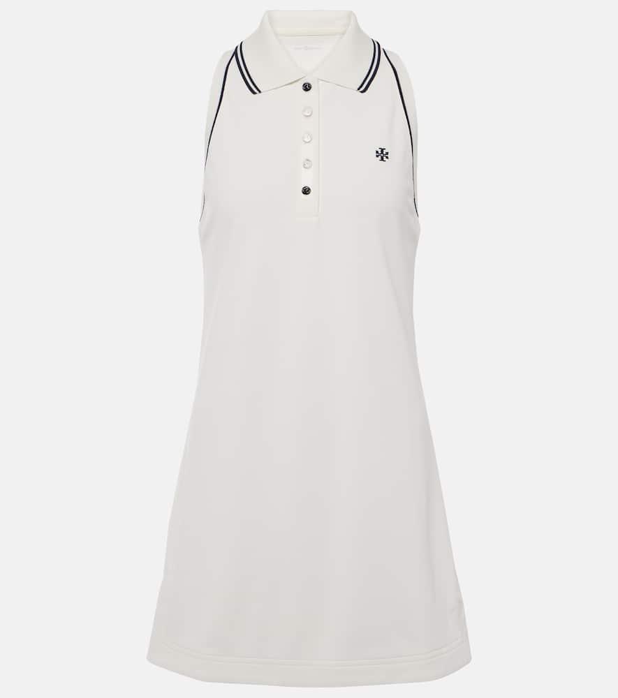 tory sport cotton piqué minidress