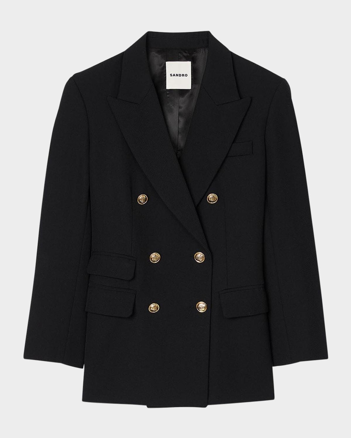 toscane double-breasted wool blazer