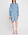 tosia belted denim shirtdress
