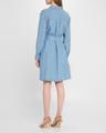 tosia belted denim shirtdress