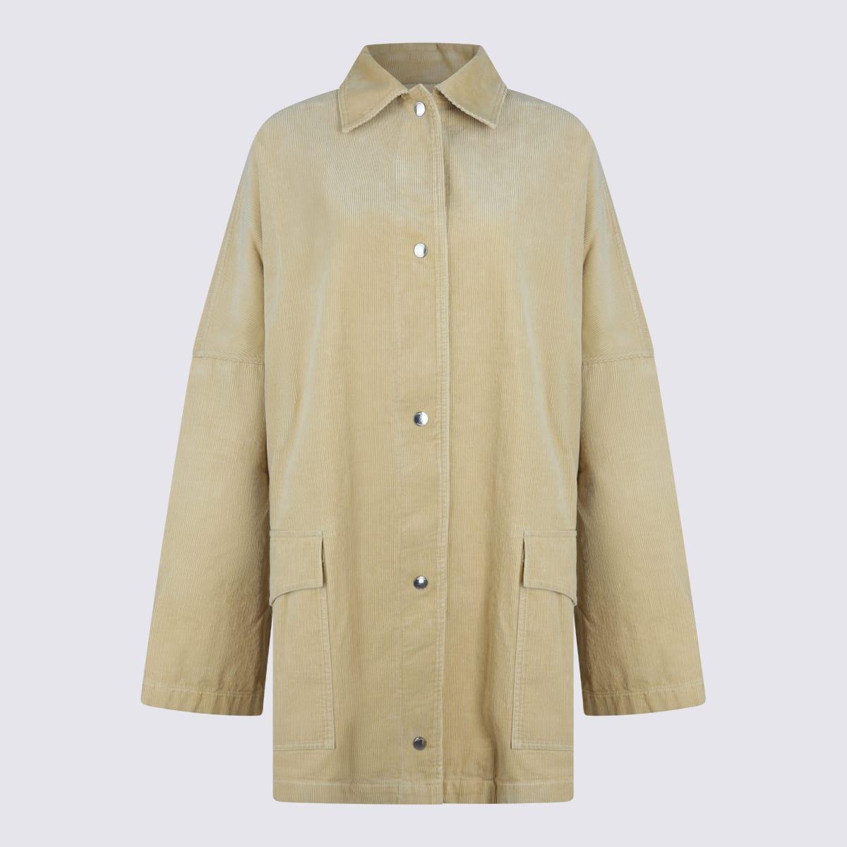 totême beige cotton casual jacket