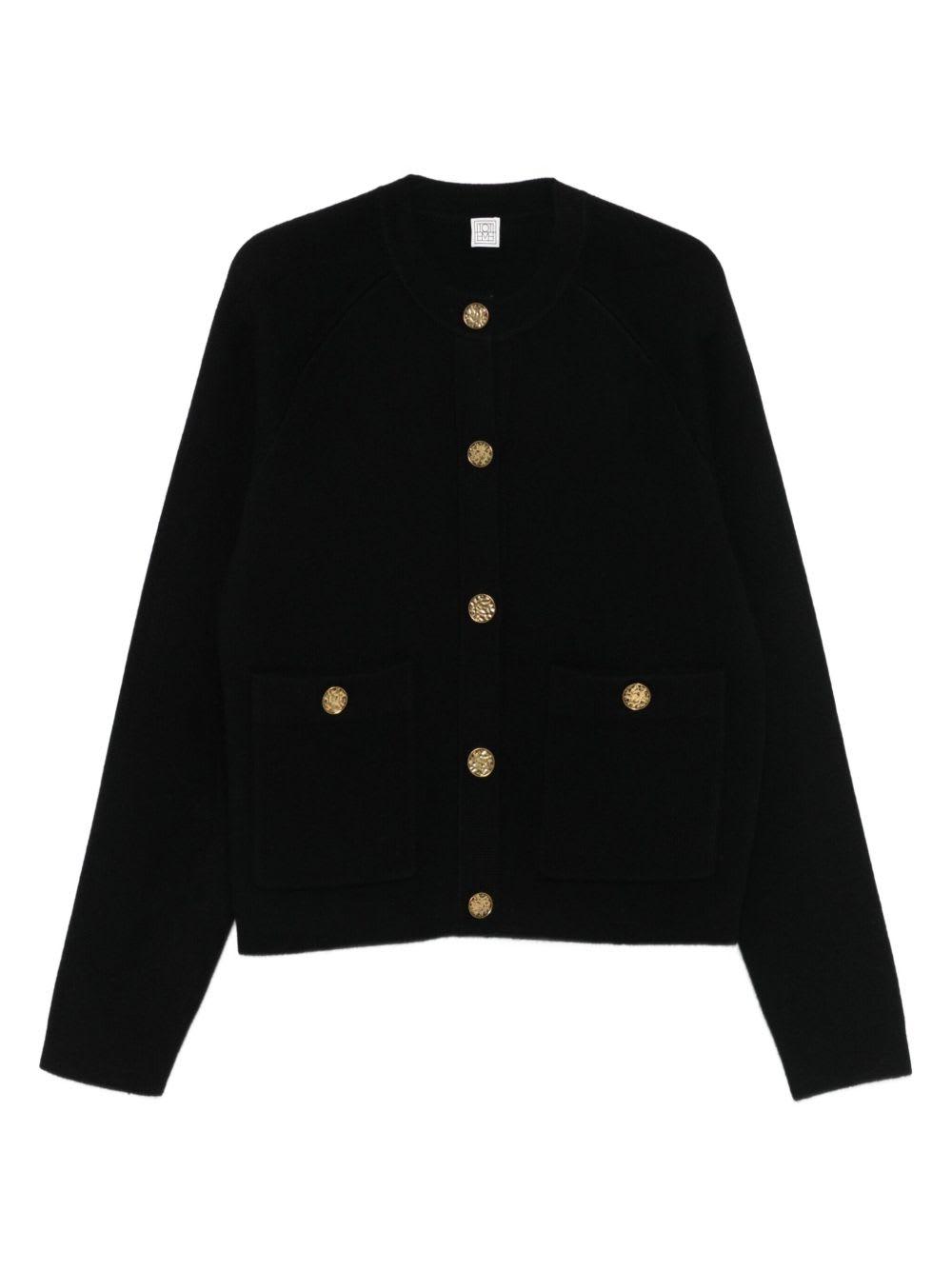 totême cashmere and wool cardigan