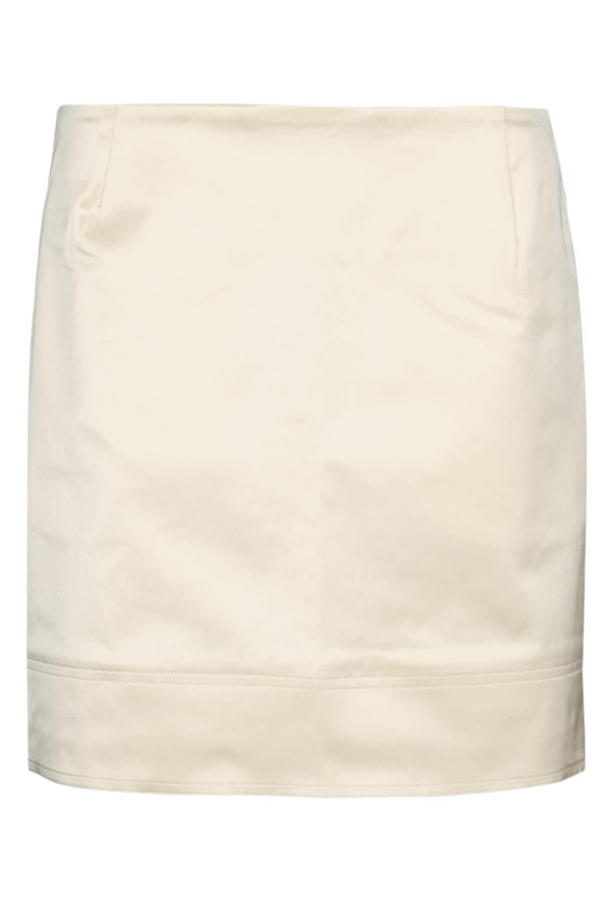 totême crepe mini skirt