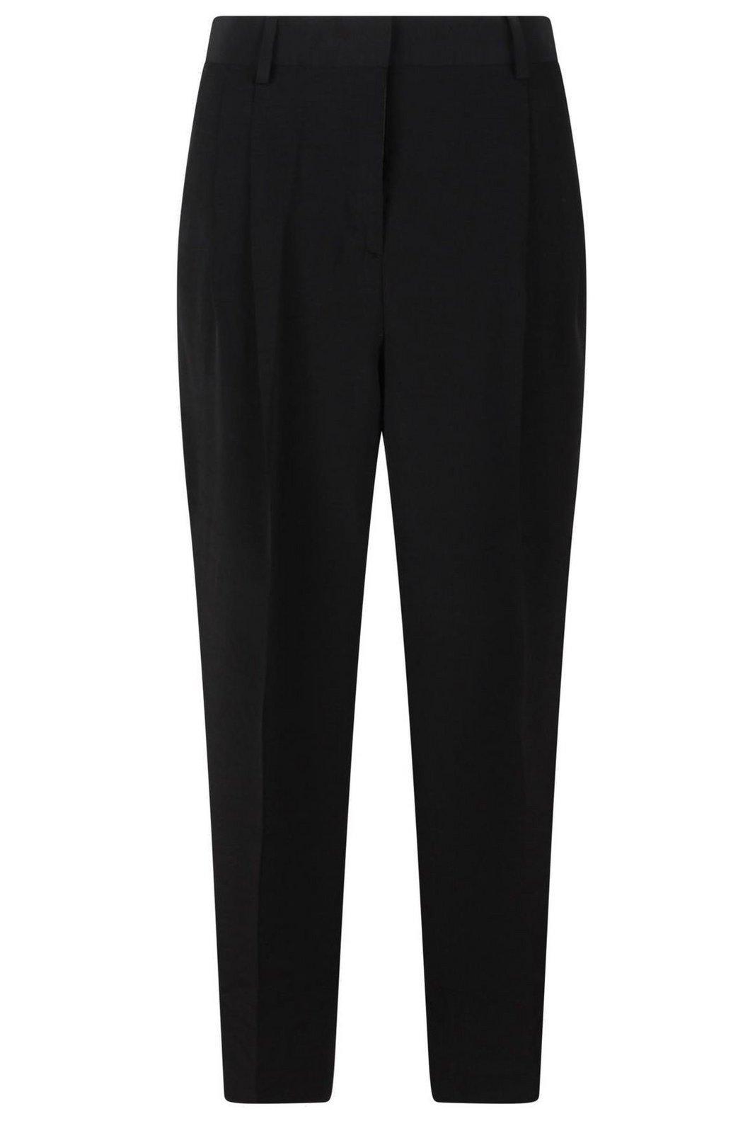 totême double-pleat summer trousers