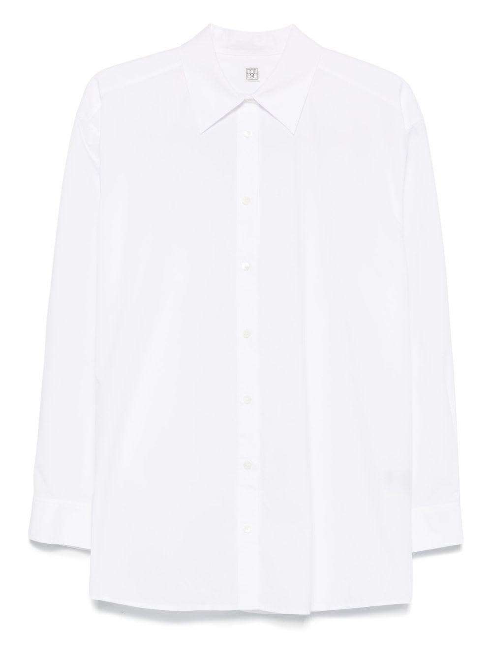 totême organic cotton shirt