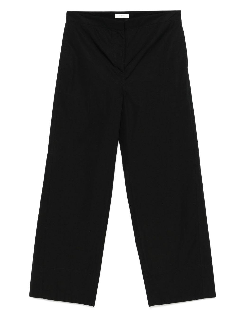 totême organic cotton trousers