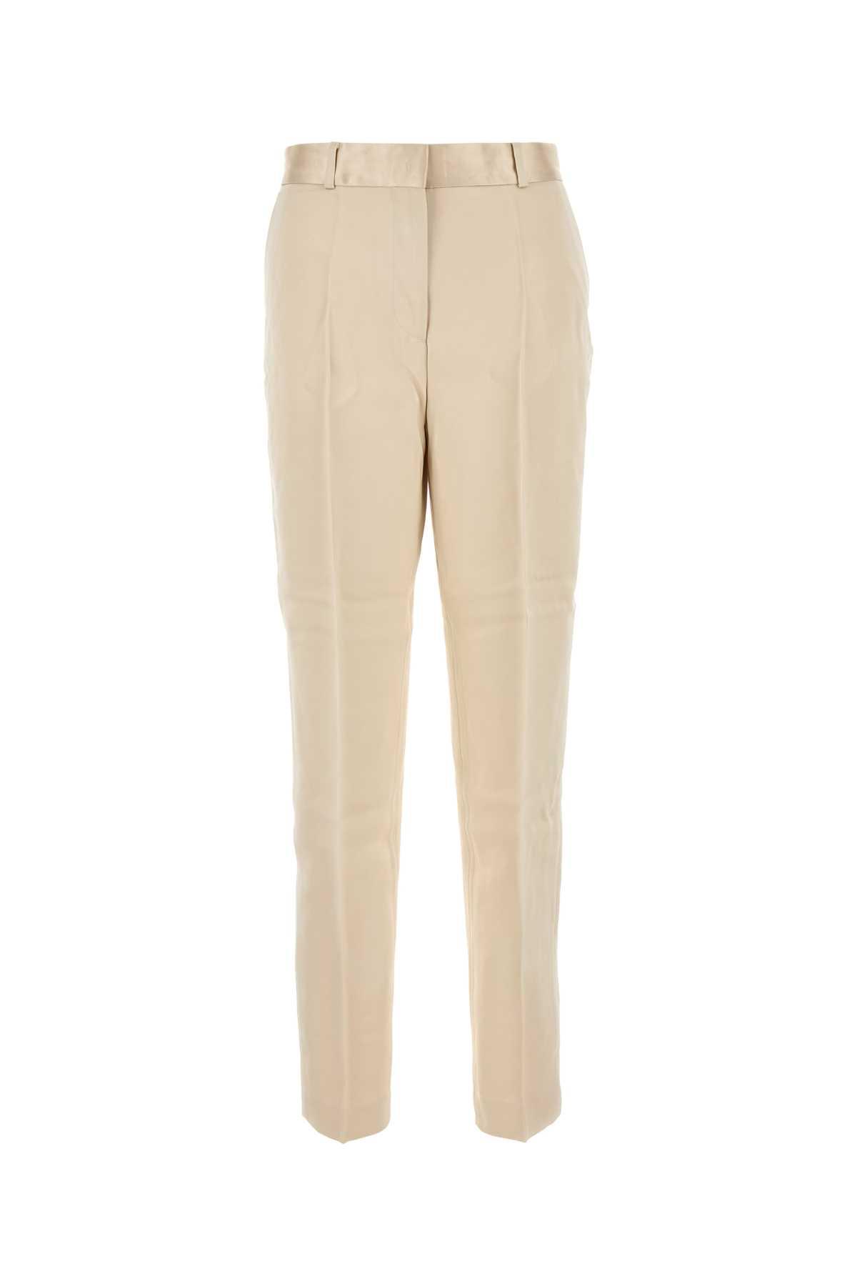 totême sand satin pant