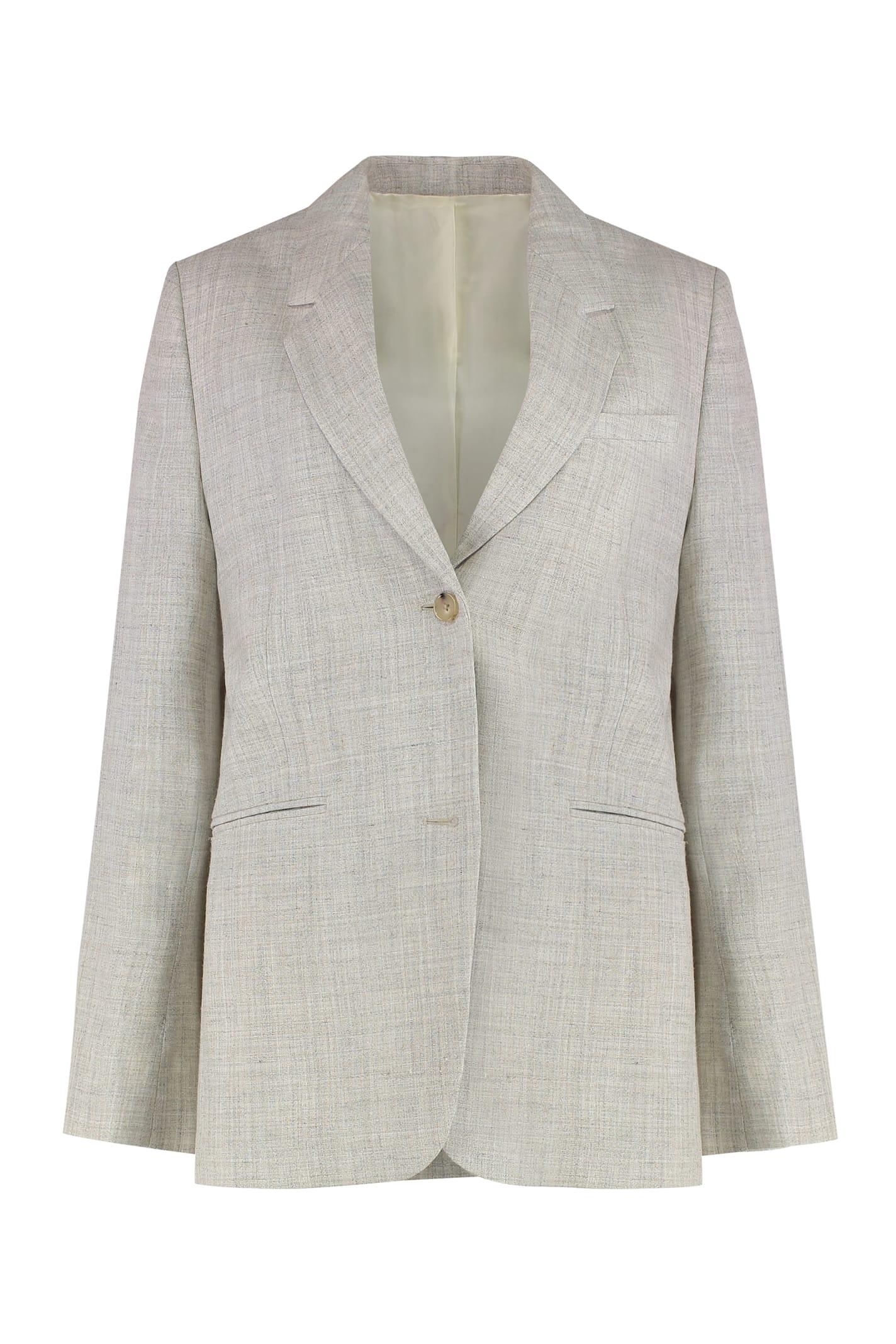 totême single-breasted two-button jacket
