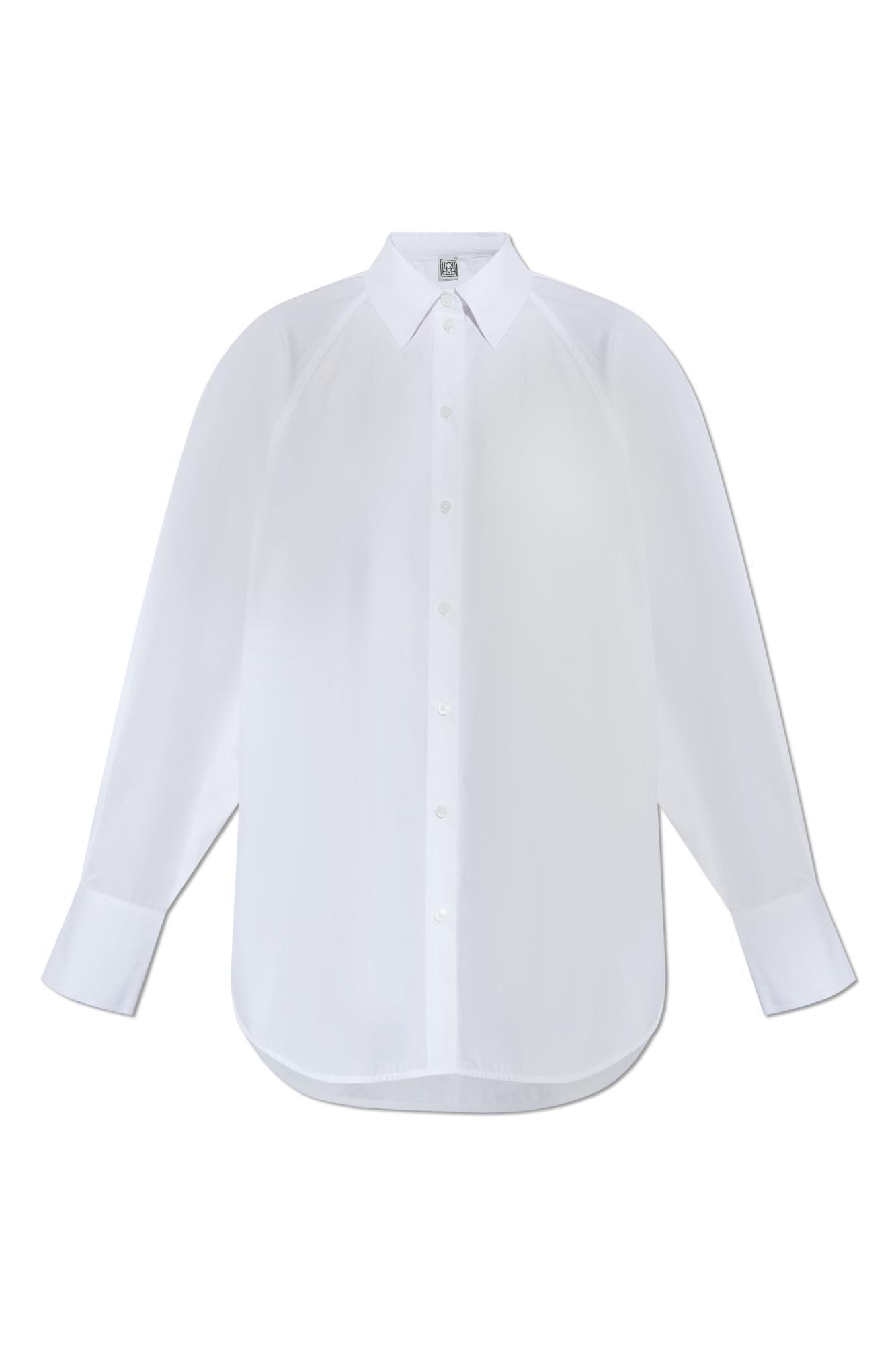 totême toteme loose-fit shirt