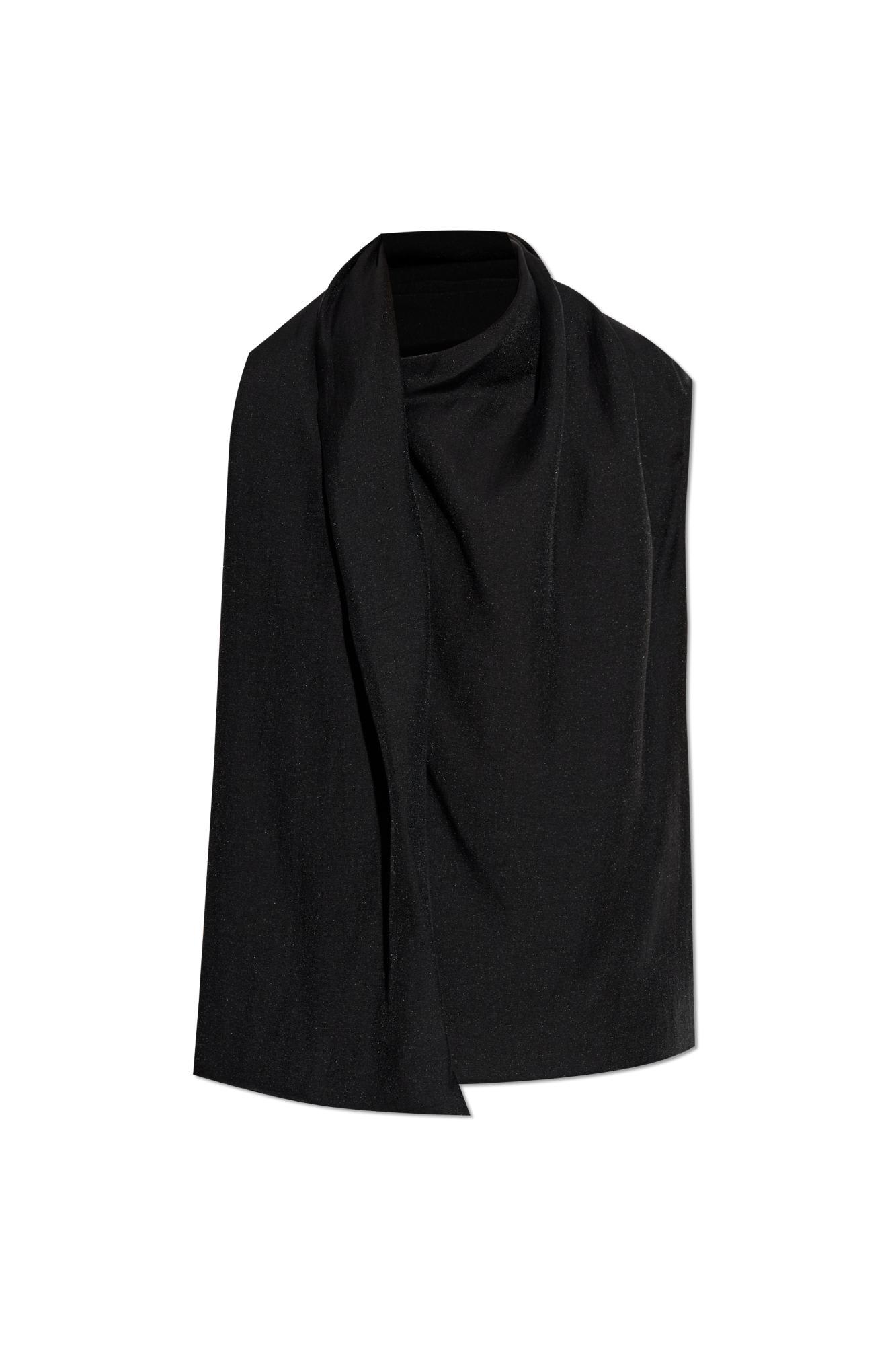 totême toteme top with decorative scarf