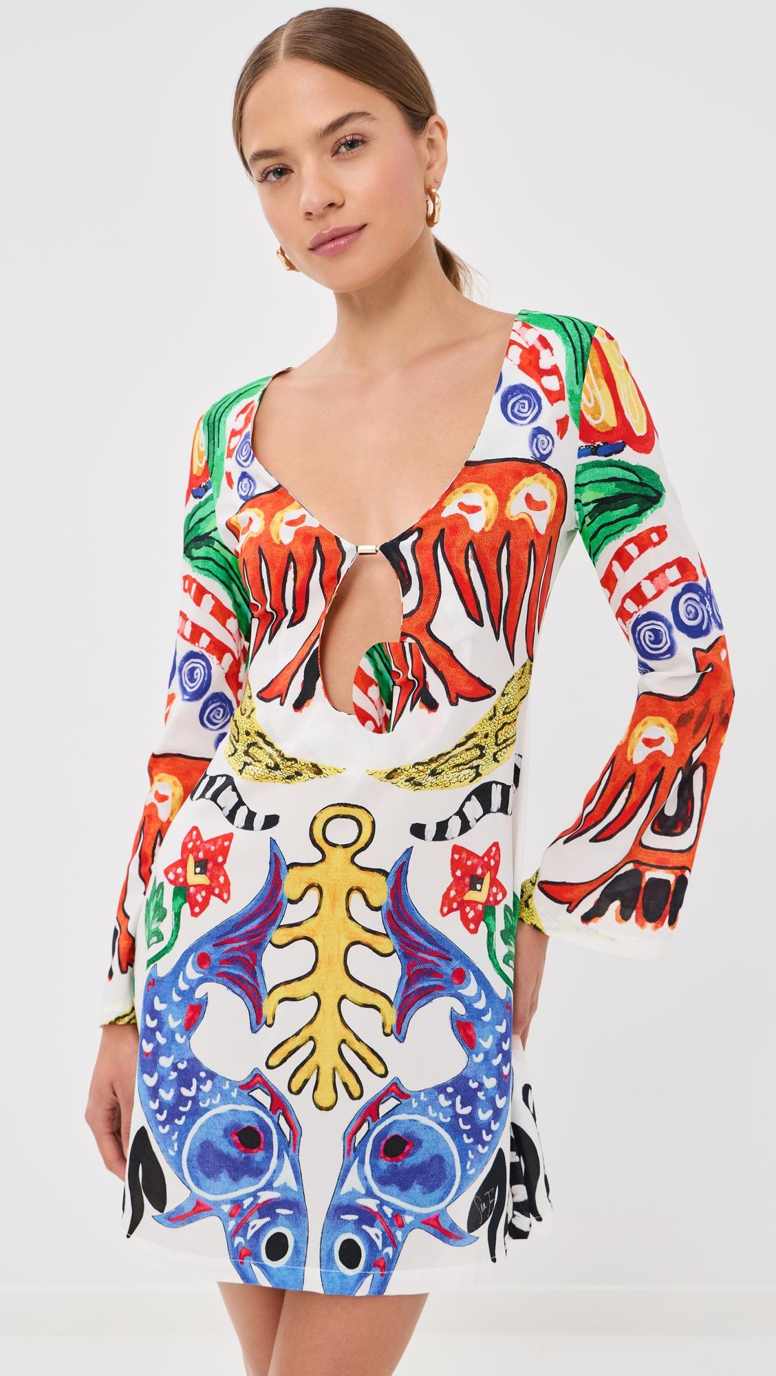 totem midi dress