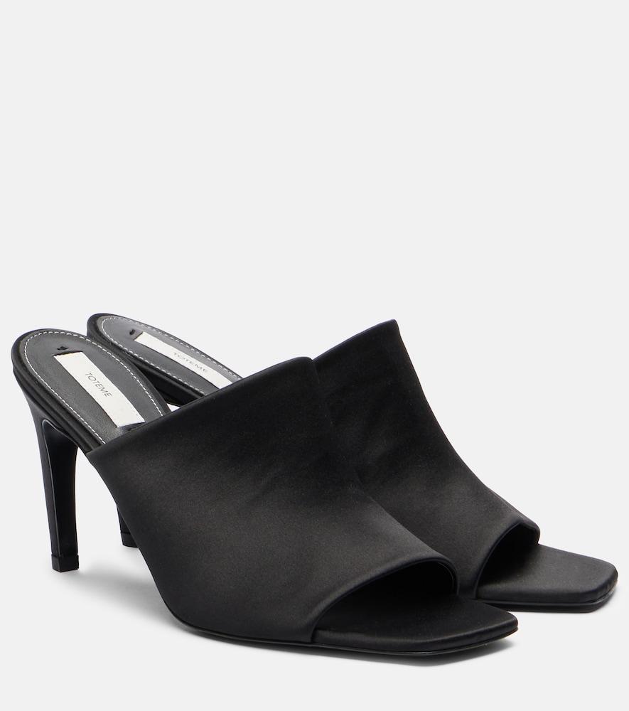 toteme 85 satin mules
