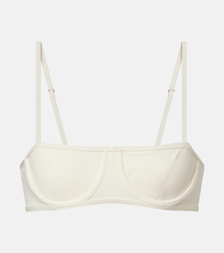 toteme balconette bikini top