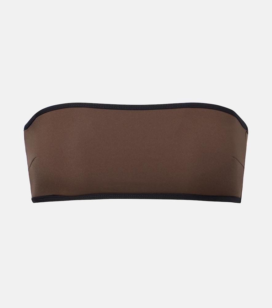 toteme bandeau bikini top