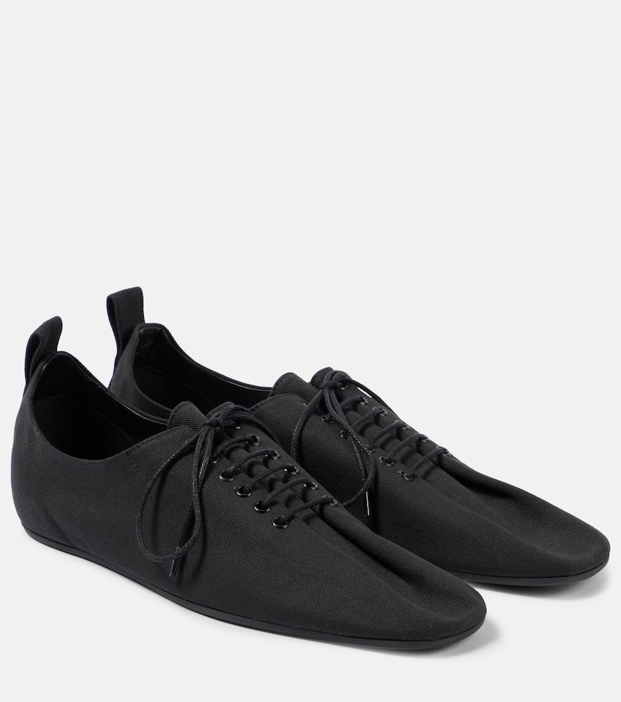 toteme canvas sneakers