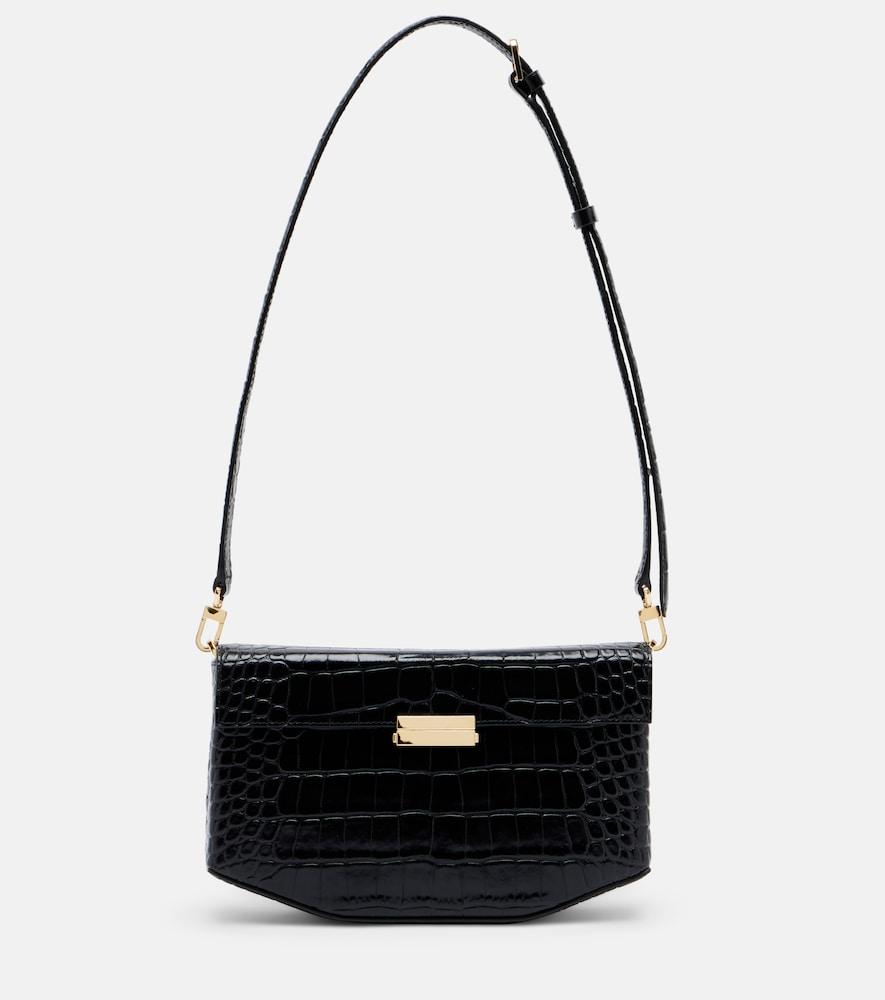 toteme clip small leather shoulder bag