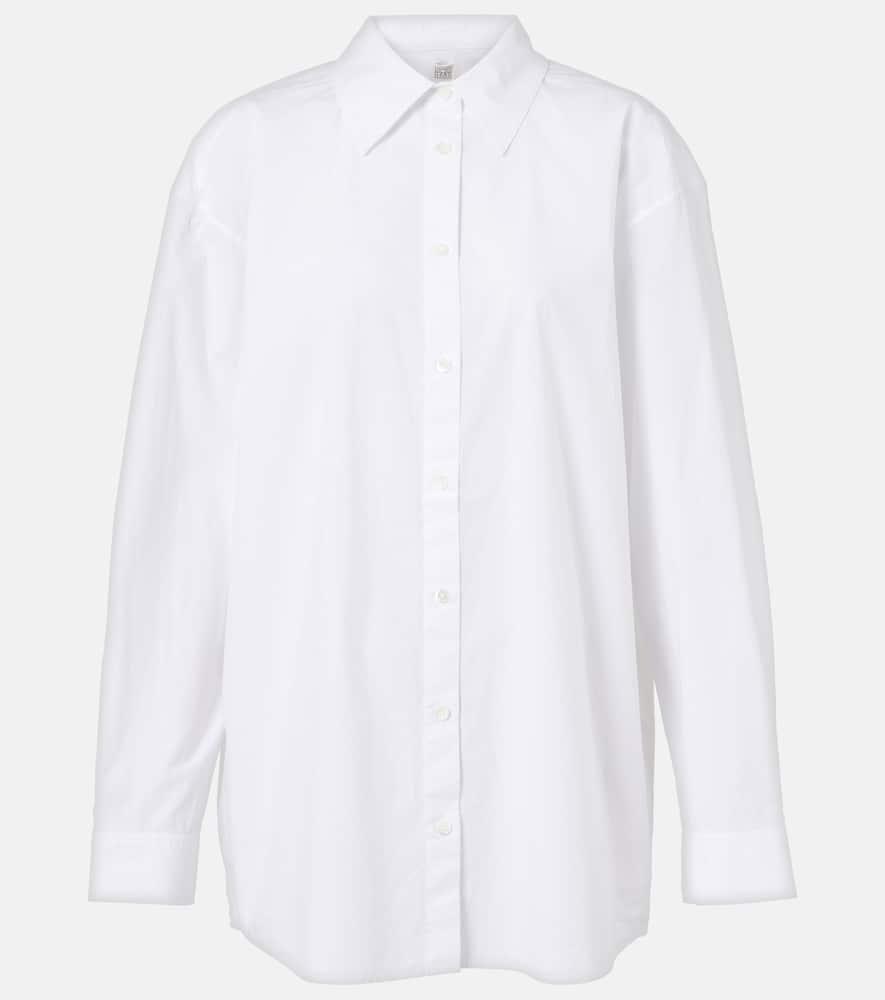 toteme cotton poplin shirt