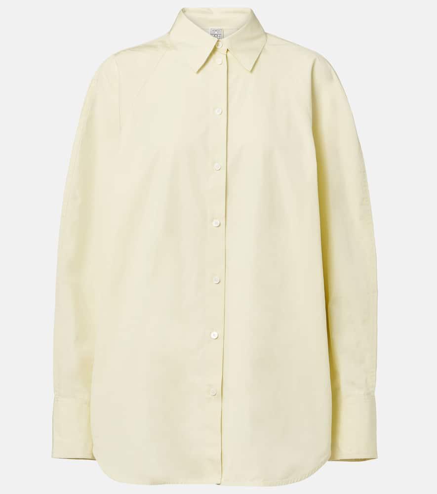 toteme cotton poplin shirt