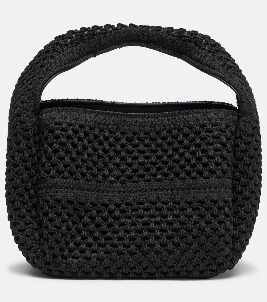 toteme crochet tote bag