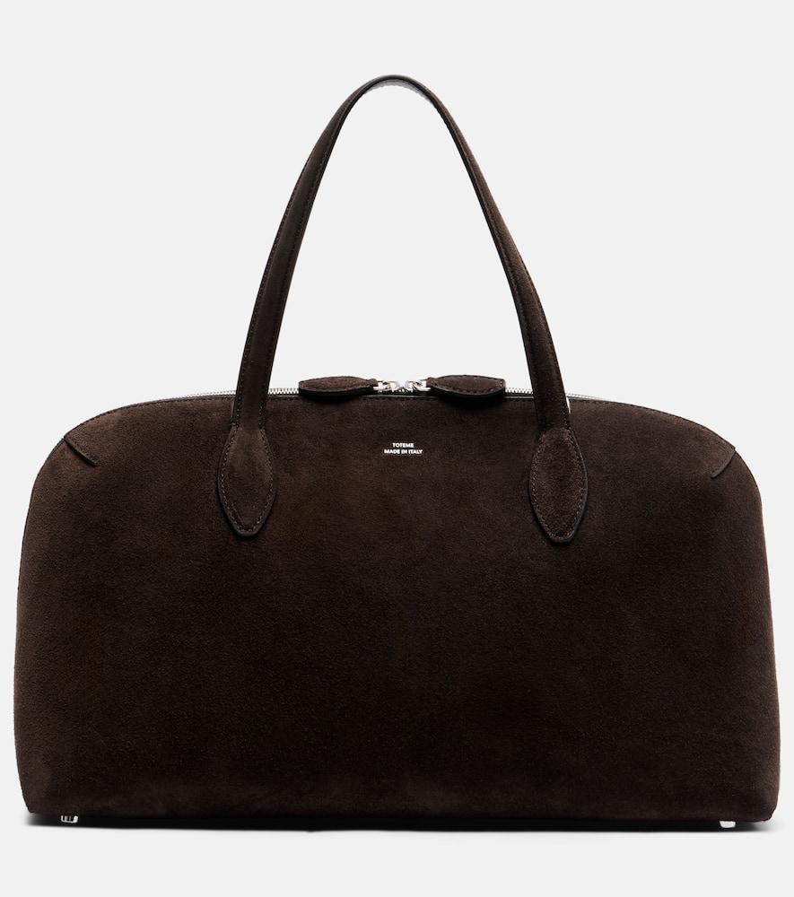 toteme day suede tote bag