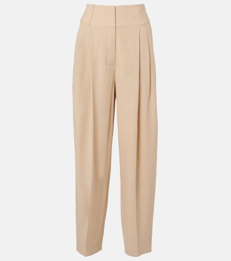 toteme draped balloon pants