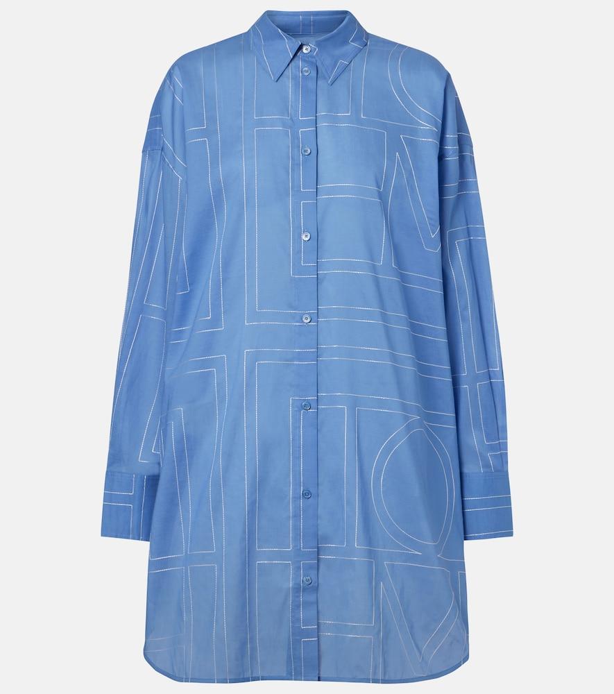 toteme embroidered cotton