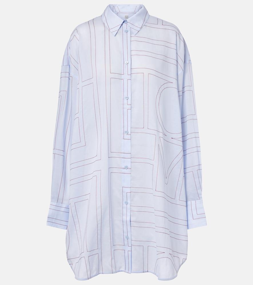 toteme embroidered cotton
